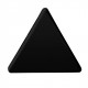 Magnet Dreieck, schwarz